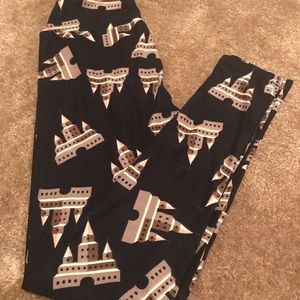 LuLaRoe Castle Leggings OS NEW